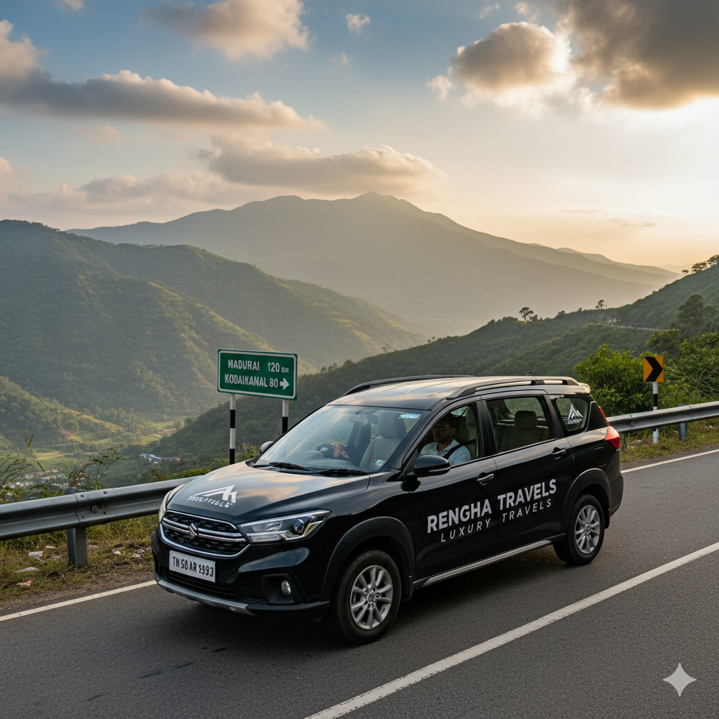 1 Night / 2 Days Theni – Periyakulam – Kumbakarai – Sothuparai – Manjalaru Dam – Devadhana Patty Tour Package 7+1 Innova Crysta – Premium AC SUV