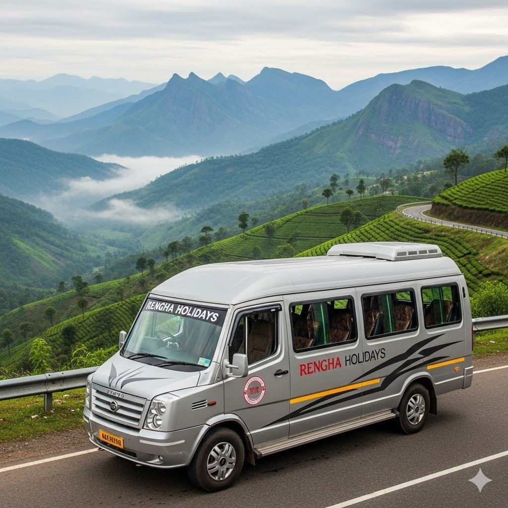 Theni Grand Group Journey: A 1 Night / 2 Day 10+1 Luxury CARAVAN Tour