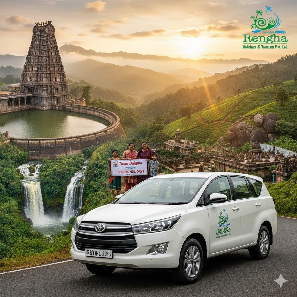 Theni 2 Night / 3 Days Maruti XL6 Premium Temple Tour