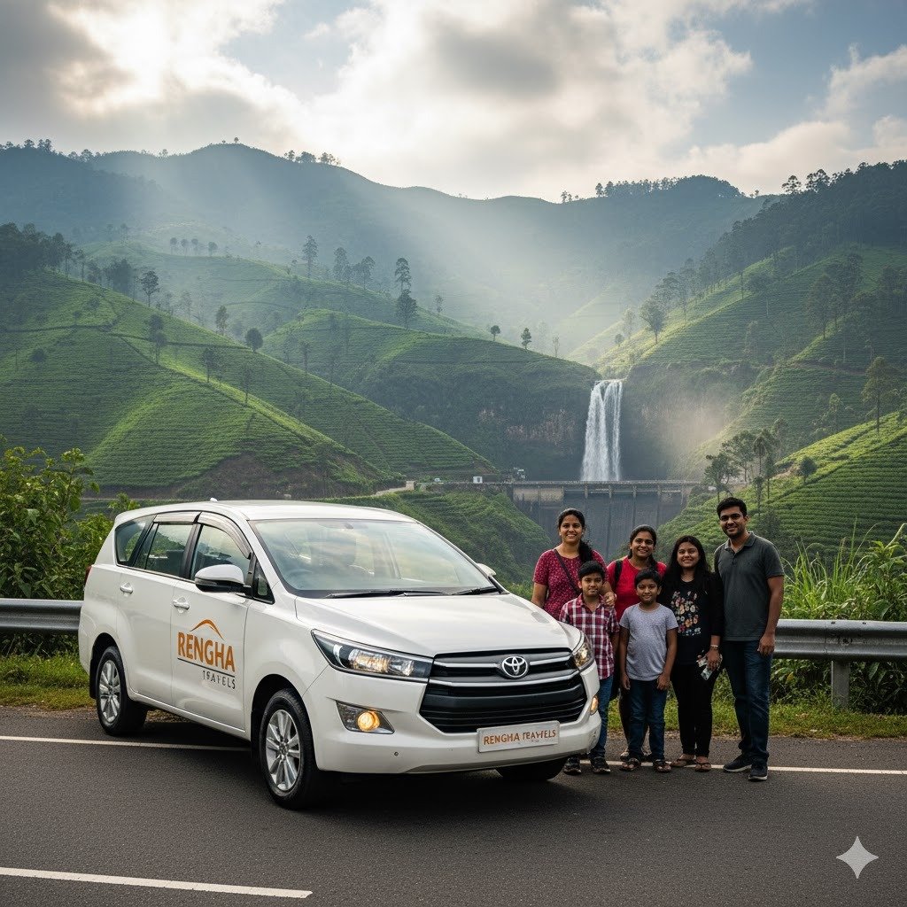 2 Nights / 3 Days Theni to Varkala Tour Package Luxury Sedan Trip 